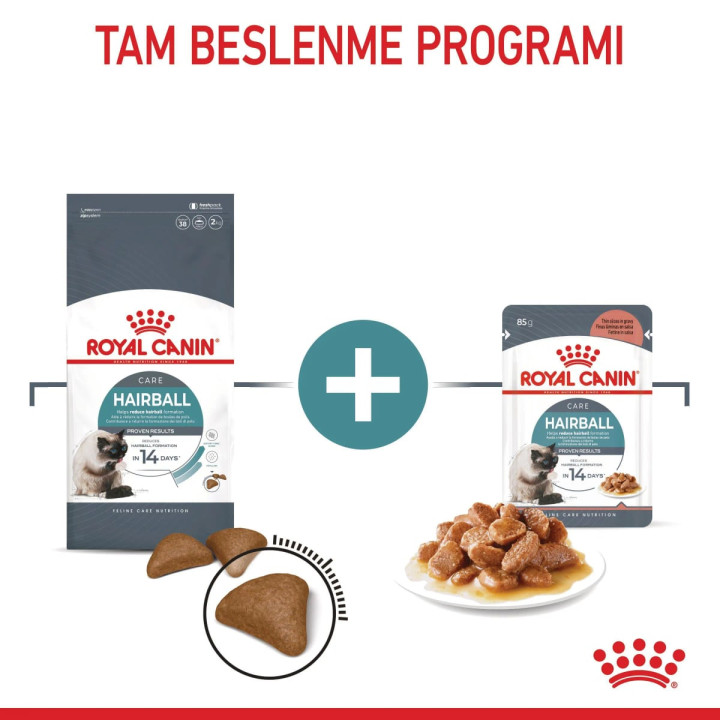 Hairball Care Gravy Yetişkin Kedi Yaş Maması 12 x 85 g