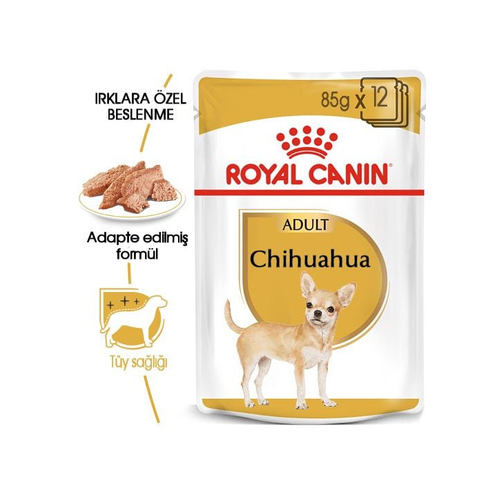 Chihuahua Yetişkin Köpek Yaş Maması 12 x 85 g