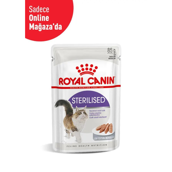Sterilised Loaf Yetişkin Kedi Yaş Maması 12 x 85 g