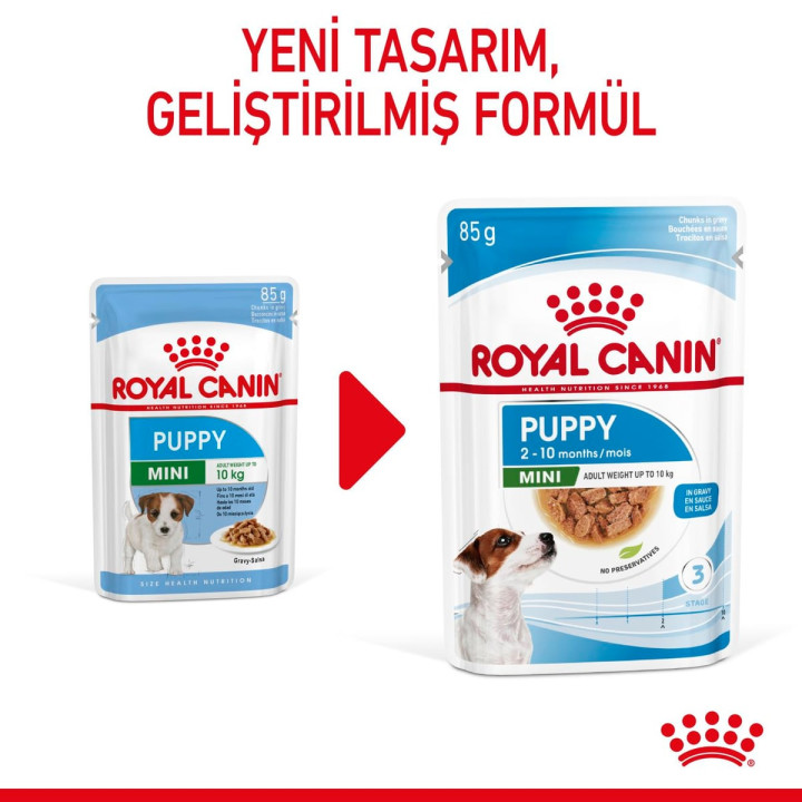 Mini Puppy Yavru Köpek Yaş Maması 12 x 85 g