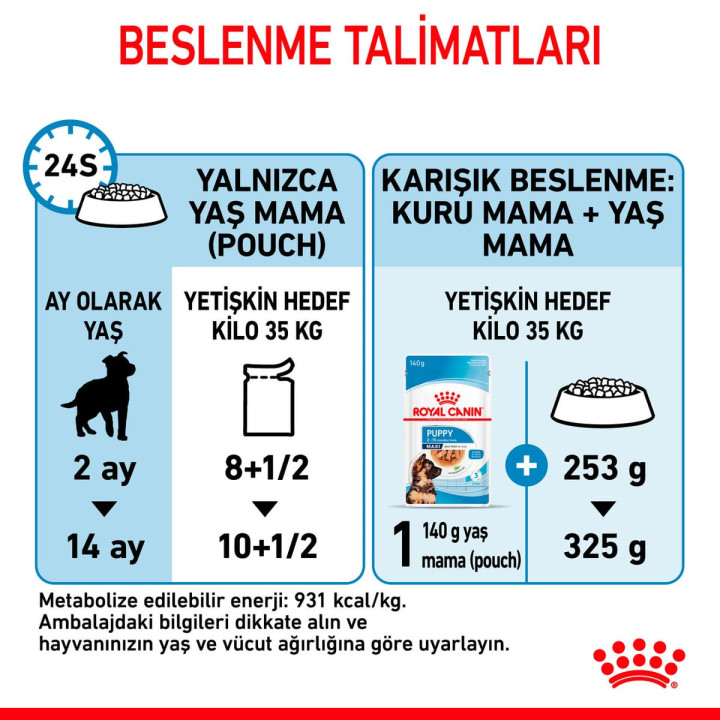 Maxi Puppy Gravy Yavru Köpek Yaş Maması 10 x 140 g