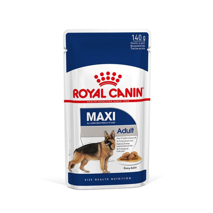 Maxi Adult Gravy Yetişkin Köpek Yaş Maması 10 x 140 g