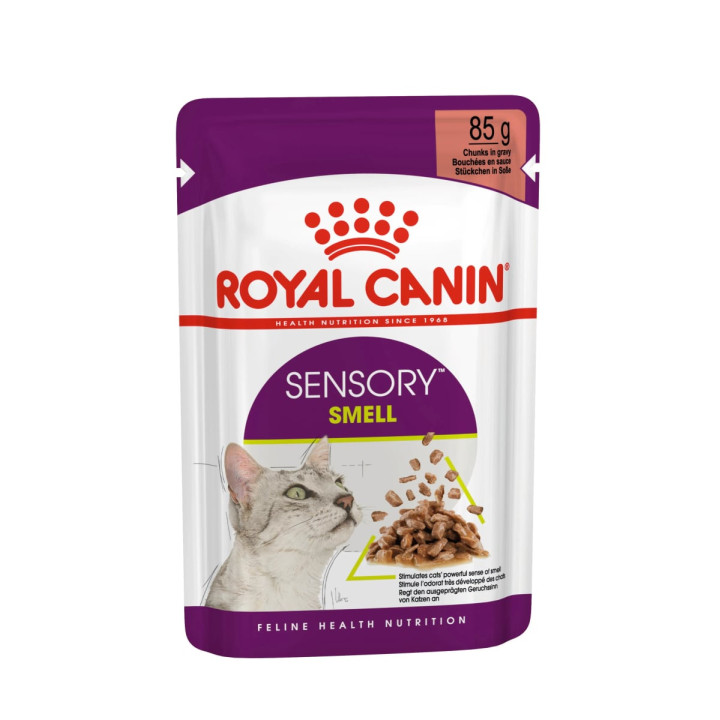 Sensory Smell Gravy Yetişkin Kedi Yaş Maması 12 x 85 g