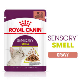 Sensory Smell Gravy Yetişkin Kedi Yaş Maması 12 x 85 g