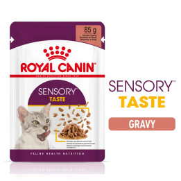 Sensory Taste Yetişkin Kedi Yaş Maması 12 x 85 g