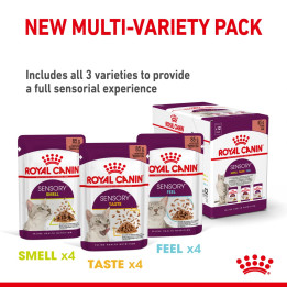 Sensory Taste Yetişkin Kedi Yaş Maması 12 x 85 g