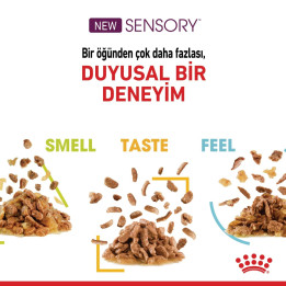 Sensory Multipack Yetişkin Kedi Yaş Maması 12 x 85 g