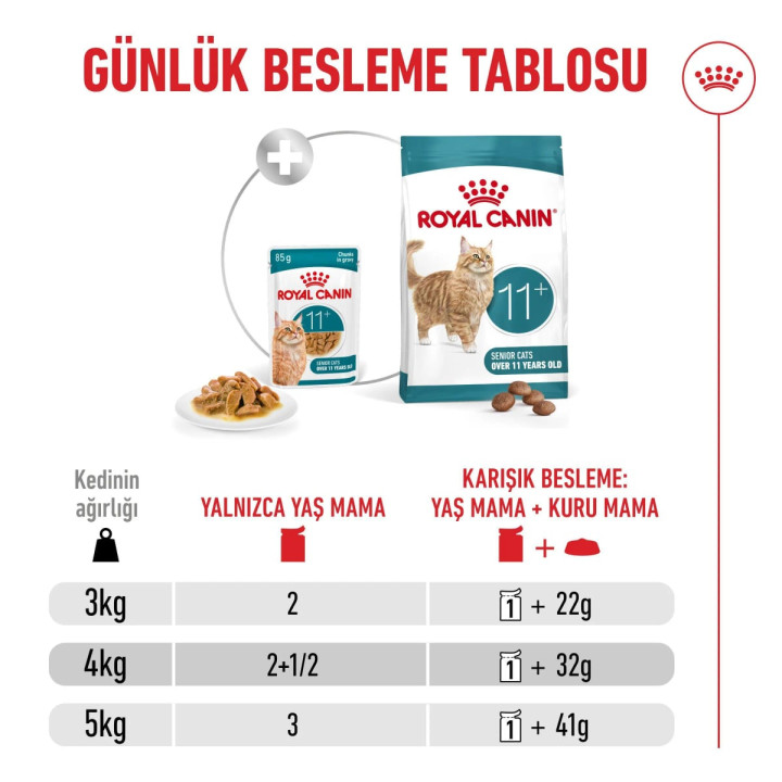 Healthy Ageing +11 Gravy Yaşlı Kedi Yaş Maması 12 x 85 g