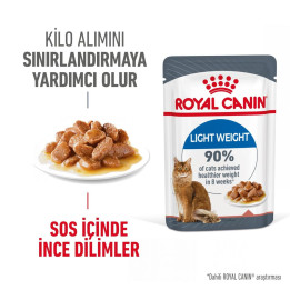 Light Weight Care Gravy Yetişkin Kedi Yaş Maması 12 x 85 g
