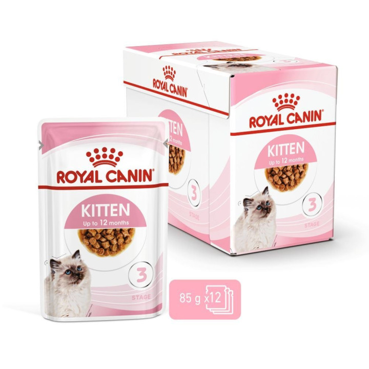 Kitten Gravy Yavru Kedi Yaş Maması 12 x 85 g