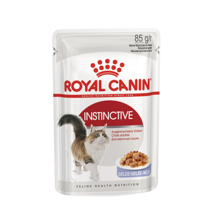 Instinctive Jelly Yetişkin Kedi Yaş Maması 12 x 85 g