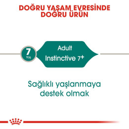 Instinctive 7+ Gravy Yaşlı Kedi Yaş Maması 12 x 85 g