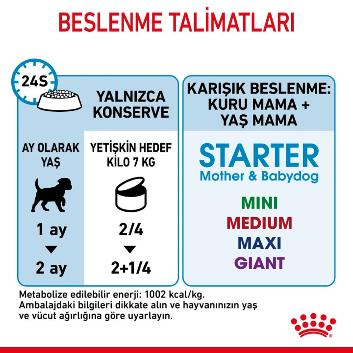 Starter Mousse Mother And Babydog Anne ve Yavru Köpek Yaş Maması 1 x 195 g
