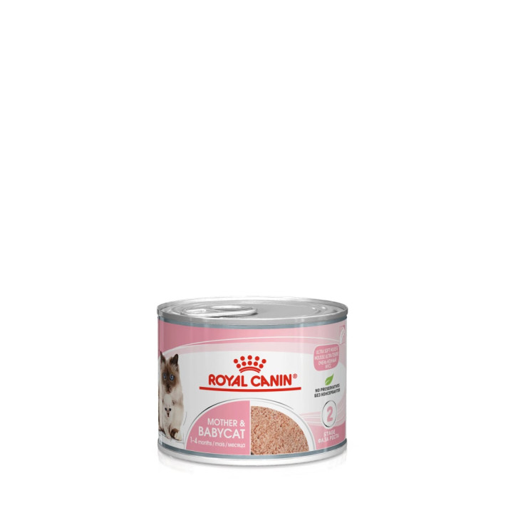 Mother And Babycat Ultra Soft Mousse Anne ve Yavru Kedi Yaş Maması 1 x 195 g