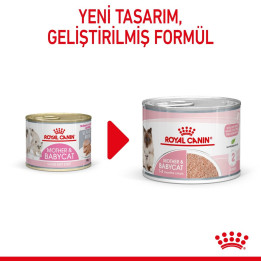 Mother And Babycat Ultra Soft Mousse Anne ve Yavru Kedi Yaş Maması 1 x 195 g