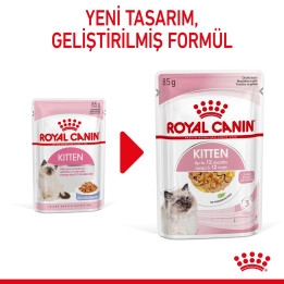 Kitten Jelly Yavru Kedi Yaş Maması 12 x 85 g