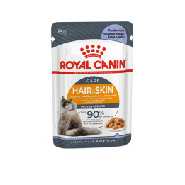 Hair & Skin Jelly Yetişkin Kedi Yaş Maması 12 x 85 g