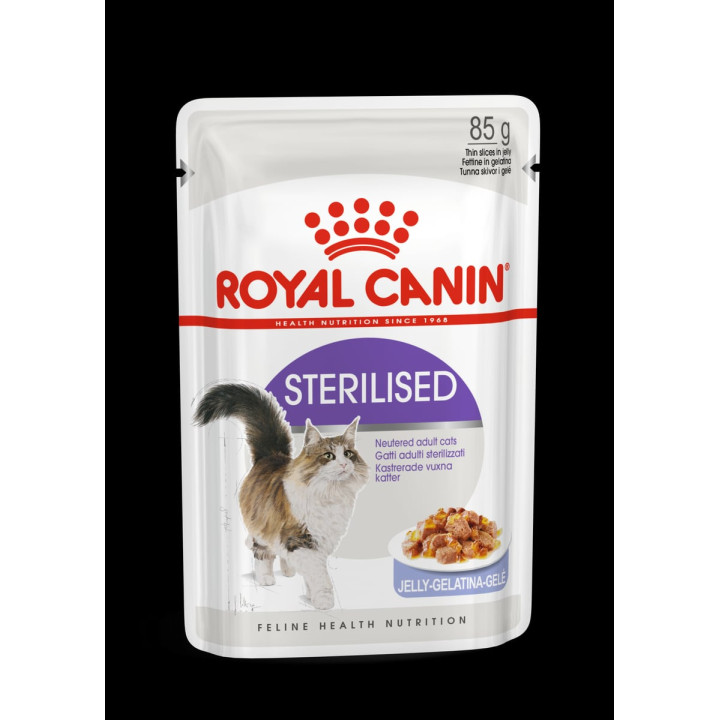 Sterilised Jelly Yetişkin Kedi Yaş Maması 12 x 85 g