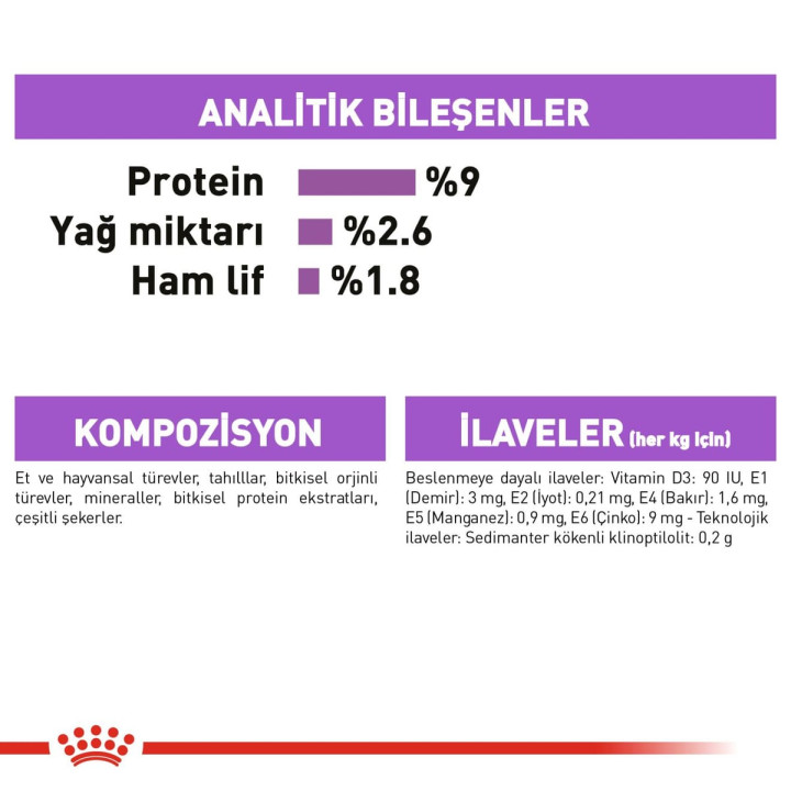Sterilised Jelly Yetişkin Kedi Yaş Maması 12 x 85 g