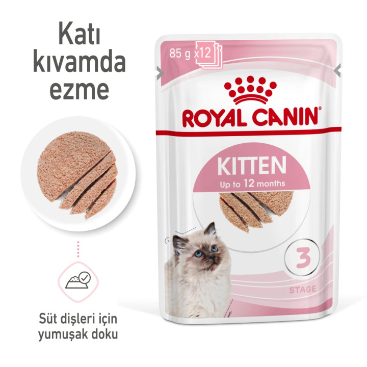 Kitten Loaf Yavru Kedi Yaş Maması 12 x 85 g
