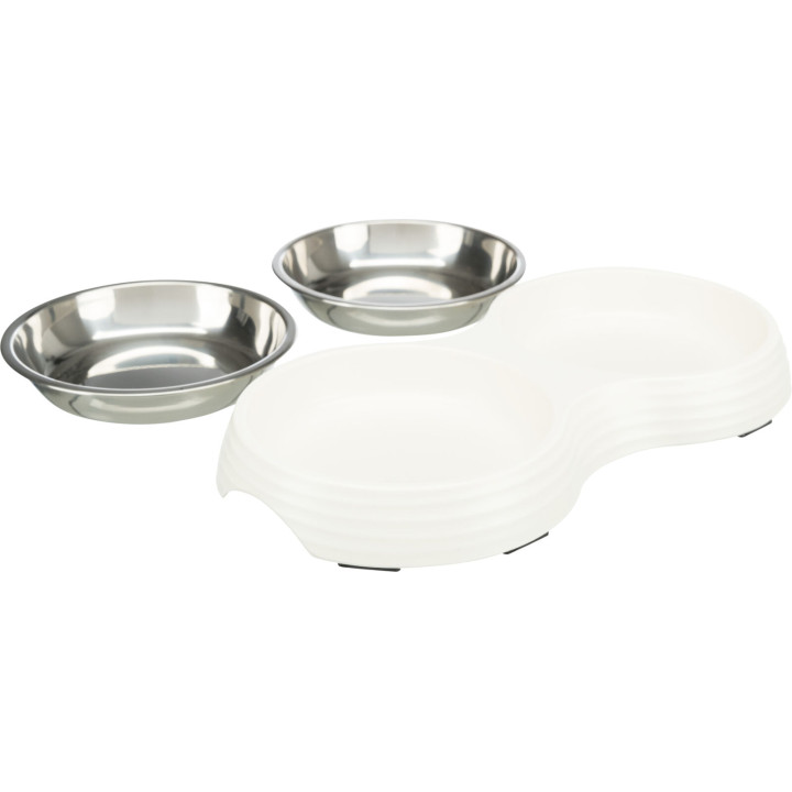 Bowl Set, melamine/stainless steel