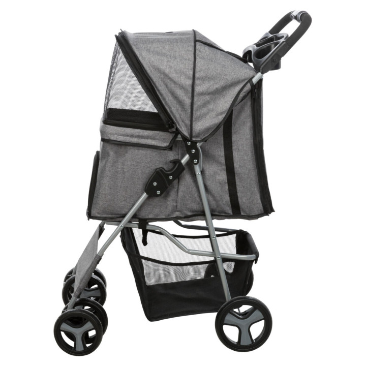 4-Wheel Stroller for Dogs Up to 15 kg
