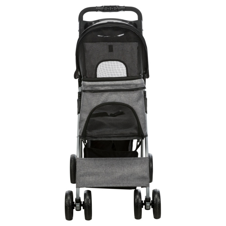 4-Wheel Stroller for Dogs Up to 15 kg