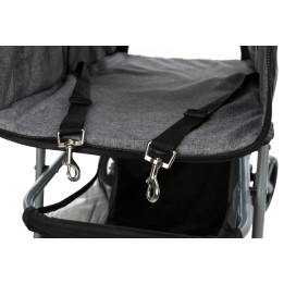 4-Wheel Stroller for Dogs Up to 15 kg