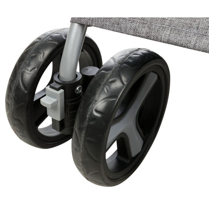 4-Wheel Stroller for Dogs Up to 15 kg