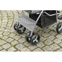 4-Wheel Stroller for Dogs Up to 15 kg